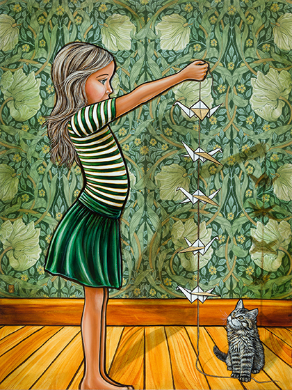 Origami Birds Med Creativity in the Bay – Mandy Williams