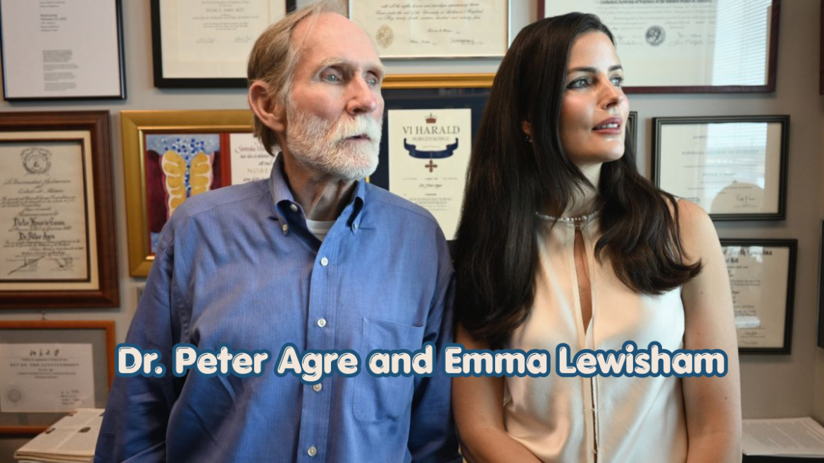 When a Nobel Prize winner notices your skincare, people pay attention