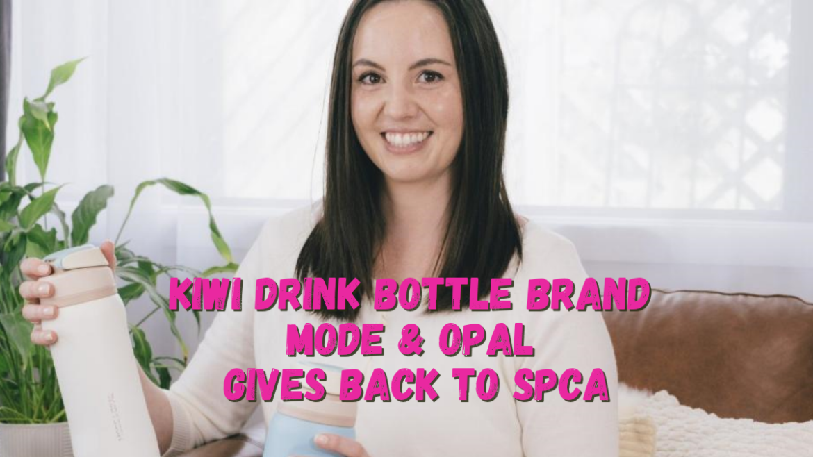 A Little Lavender, a Lot of Love: Kiwi drink bottle brand Mode & Opal Gives Back to SPCA